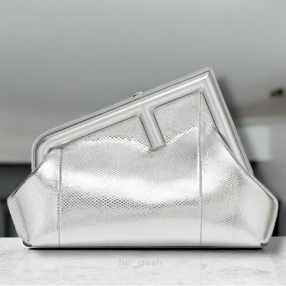 FENDI BNIB Fendi First Silver Python - Picture 4 of 16